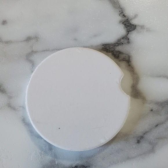 Set Of 2 Ceramic Car Coasters #MOMLIFE - Picture 3 of 6